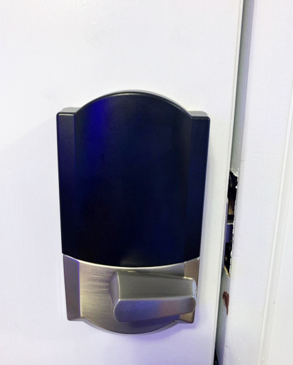 schlage encode on door