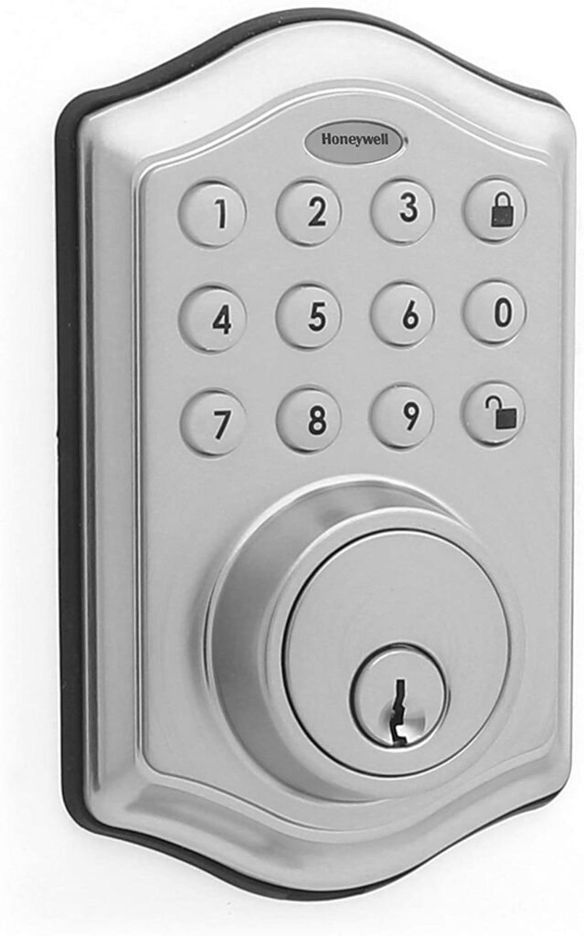 Honeywell Electronic Deadbolt with Keypad Review Blog for Best Smart Locks