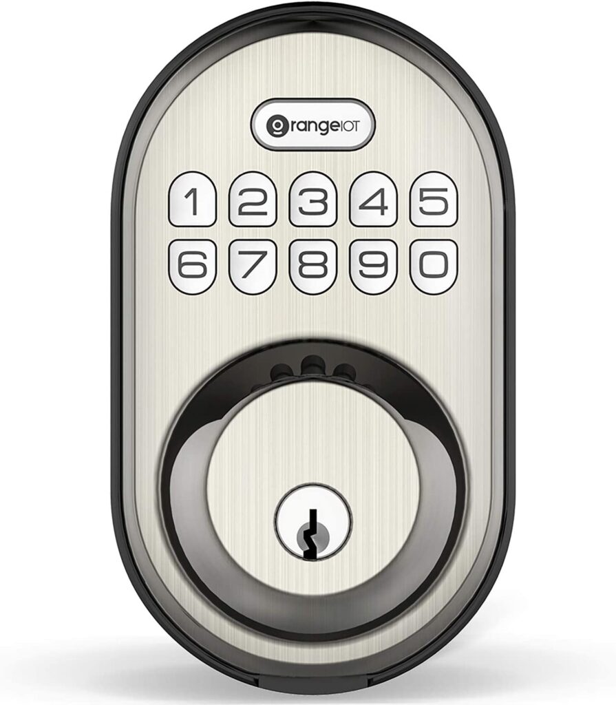 OrangeIOT Electronic Keypad Deadbolt Lock