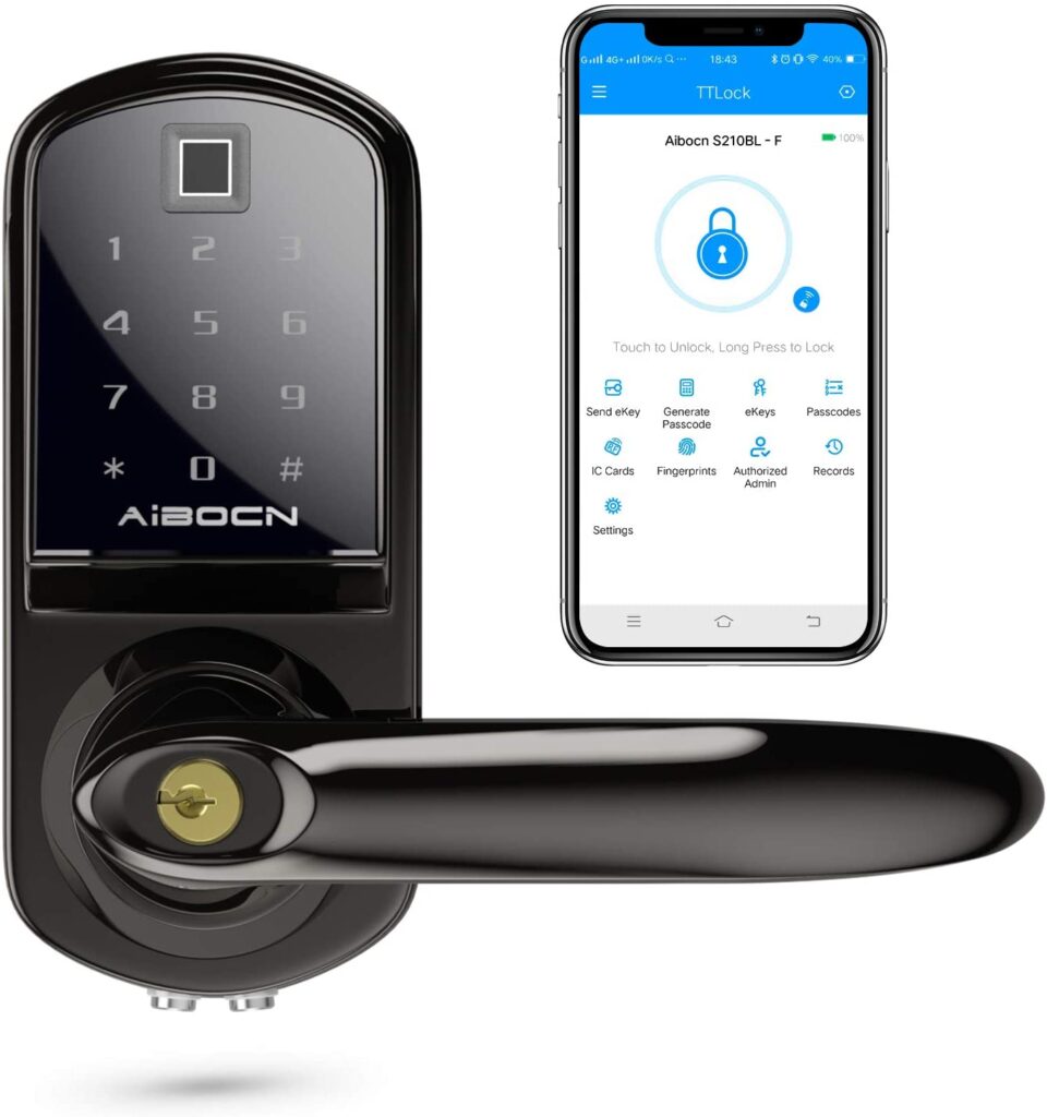 Aibocn Fingerprint Smart Lock with Keypad Review