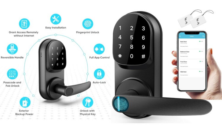 Sifely Keyless Keypad Fingerprint Biometric Smart Lock Review