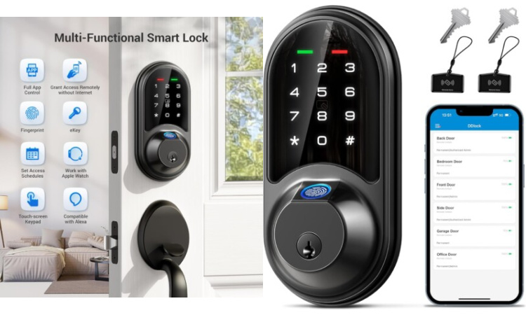 Veise RZ07 Fingerprint Smart Deadbolt Review